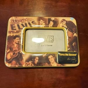 ELVIS FRAME "LOVE ME TENDER" DECOUPAGE STYLE